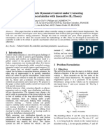 Robust Vehicle Dynamics Control Under Cornering Stiffness Uncertainties With Insensitive H Theory