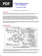 VLF Regen RX