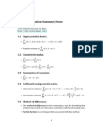 S5 Sigma Notation