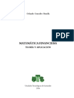 Matematica Financiera Teoria y Aplicacion