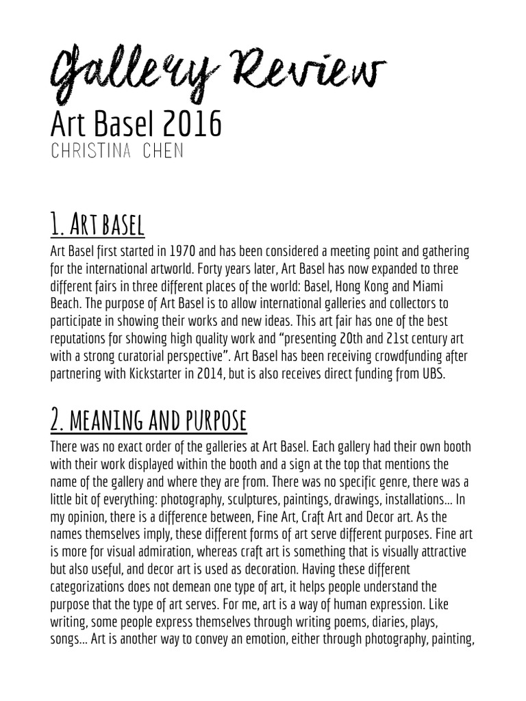 Galleryreview | PDF | Paintings | Communication Design