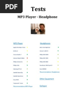 Download Tests - MP3 Player Headphone English by Peter Eder SN31486209 doc pdf