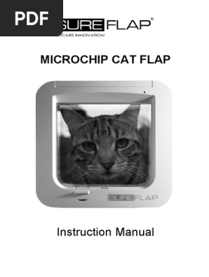 sureflap cat flap manual