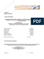 Práctica de Estados Financieros