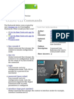 CCENT CLI Commands Flashcard Set