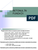 01 Betonul in Fundatii