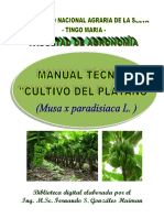 Manual Tecnico Cultivo de Platano