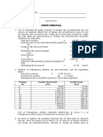 Examen Parcial Problemas Hidro