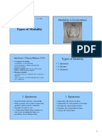 Types of Modality Lec 