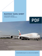 Manchester Airport Runway Data Sheet