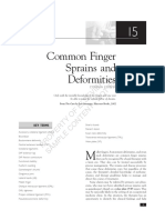 Common Finger Sprains and Deformities PDF