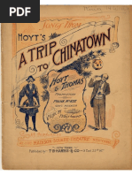 Trip To Chinatown, A - Vocal Selections