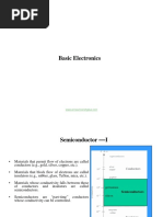 Basic Electronics Lecture Notes PDF