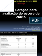 ANS Apresentacao TC de Coracao para Avaliacao Do Escore de Calcio DR Juliano Fernandes