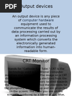 Output Devices: Computer Hardware