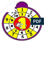 Tablas de Multiplicar 1 Al 10 Circular