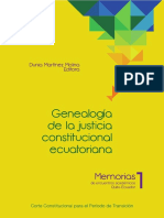 Genealogia de La Justicia Constitucional