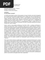 Porque Estudar o Passado