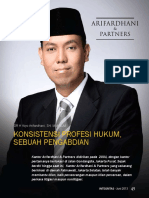 Tokoh Integritas: DR H Yoyo Arifardhani, SH, MM, LLM