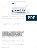 Asociación de Industriales Del Plástico _ Qué Es El Plástico