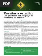 Enseñar A Estudiar