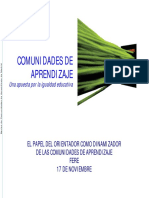 4.1. Las Comunidades de Aprendizaje Una Apuesta Por La Igualdad Educativa