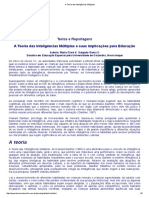 A Teoria Das Inteligências Múltiplas (GAMA)