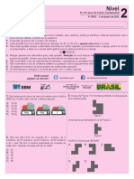 Prova Olimpíada de matematica