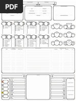 Fillable D D 5e Character Sheet Pdf