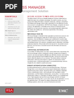 Access Manager Data Sheet