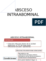 ABSCESO INTRAABOMINAL