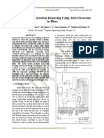 Automation and Accident Reporting Using ARM Processor in Bikes