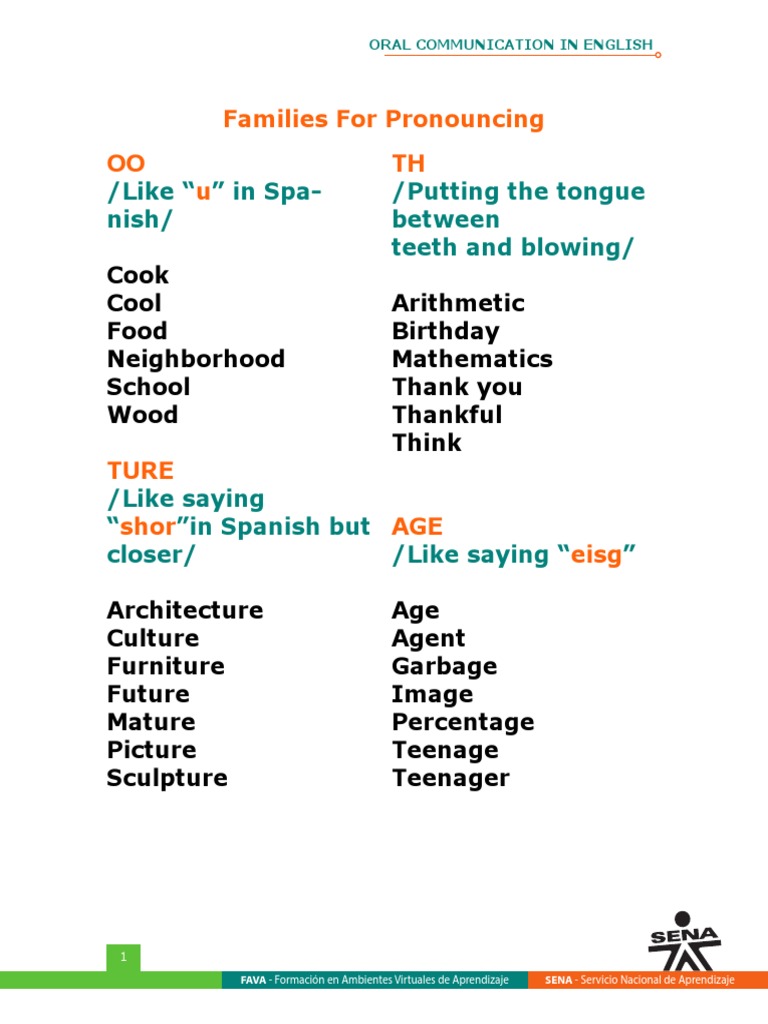 English Pronunciation Guide for Learners | PDF