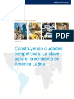MGI Building Competitive Cities Full Report Spanish