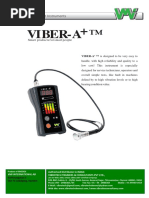 V I B E R - A+ ™: Vibration Measurement Instruments