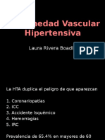 Enfermedad Vascular Hipertensiva: Laura Rivera Boadla