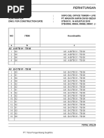 Perhitungan Volume Struktur Slab Lt. 07 Tower B: Nama Proyek Kontraktor