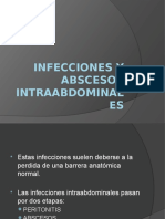 Infecciones y Abscesos Intraabdominales