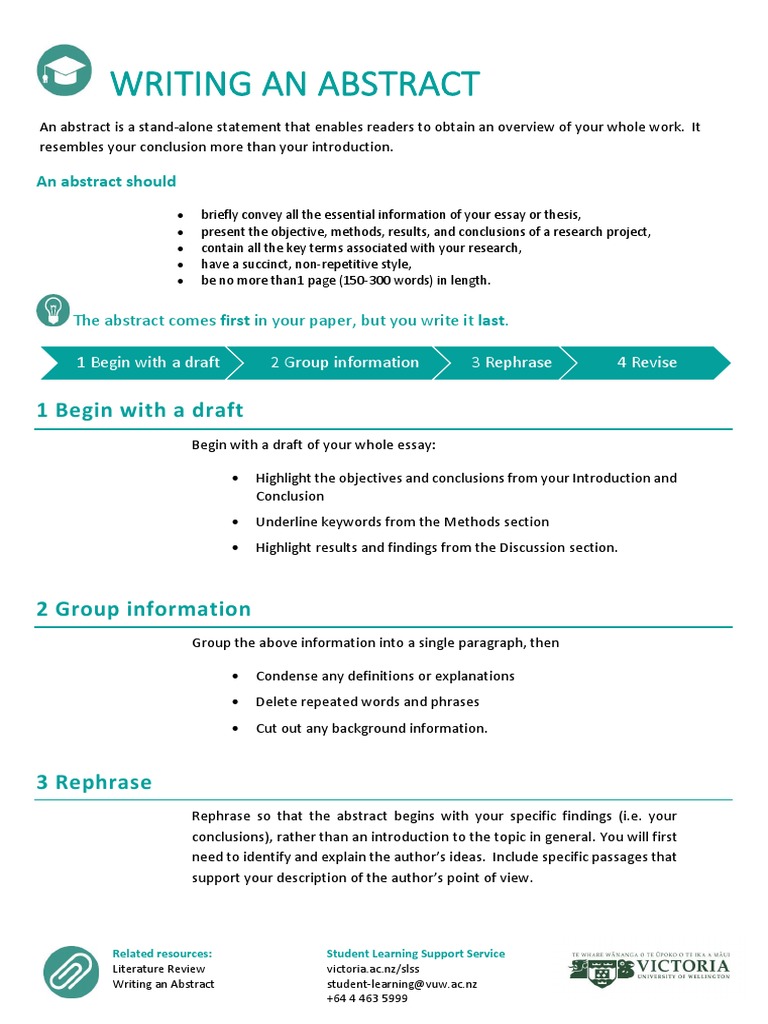 Writing Effective Research Abstracts | PDF
