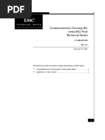 Choosing SLC Vs MLC Flash Technology