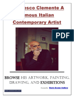 Francesco Clemente A Famous Italian Contemporary Artist