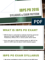 IBPS PO Latest Syllabus & Eligibility