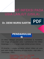 Penyakit Ifeksi Pada Usia Lanjut (Usila)