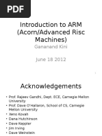 Introduction To ARM Systems-11!17!2012