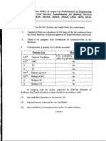 Zonal Allocaion Policy for ESE & CSE