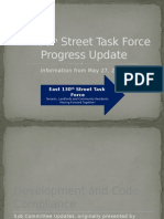 E.130 St. Task Force Update