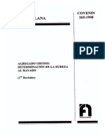 265-1998 Agregado Grueso. Determincion de La Dureza Al Rayado