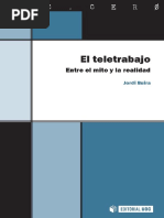 El Teletrabajo Entre El Mito y La Realidad