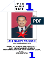 Alat Peraga Calon Kades Gm Ali Sakti Nadeak