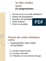 Theorie D'ondes Elastiques